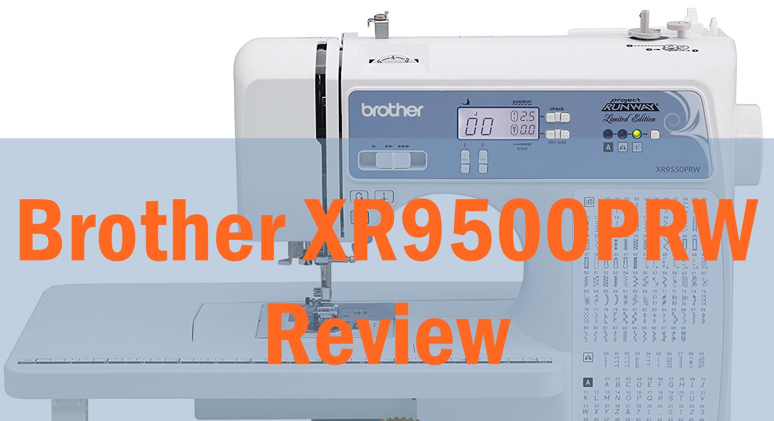 Brother XR9500PRW review