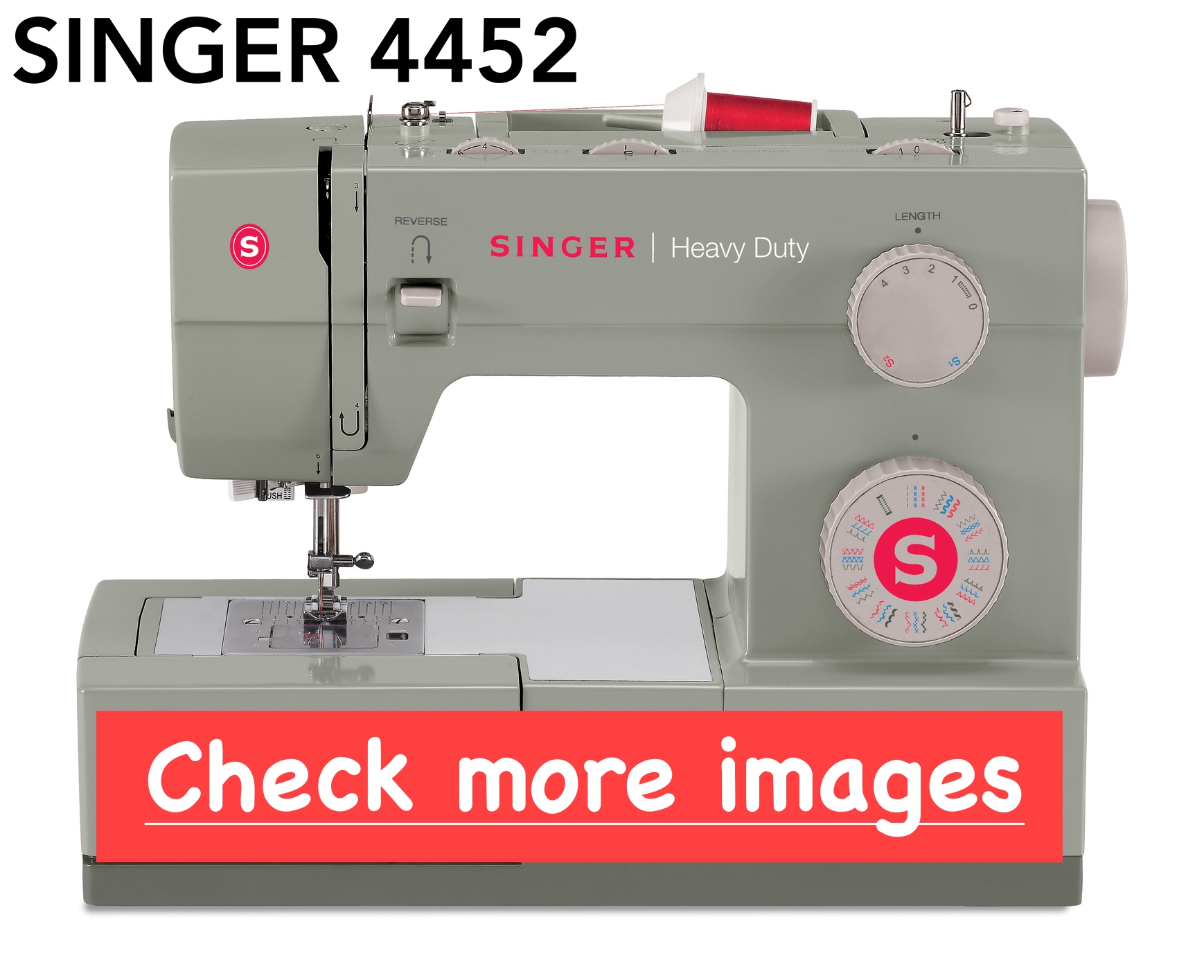 SINGER 4452 Heavy duty sewing machine review