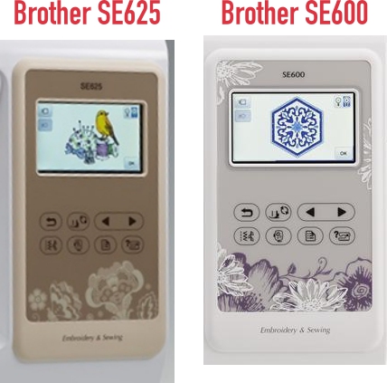 Brother SE600 Vs SE625 TouchScreen -